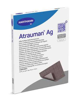 Atrauman Ag Hartmann – Apósito Antimicrobiano No Adherente con Plata para Heridas Infectadas