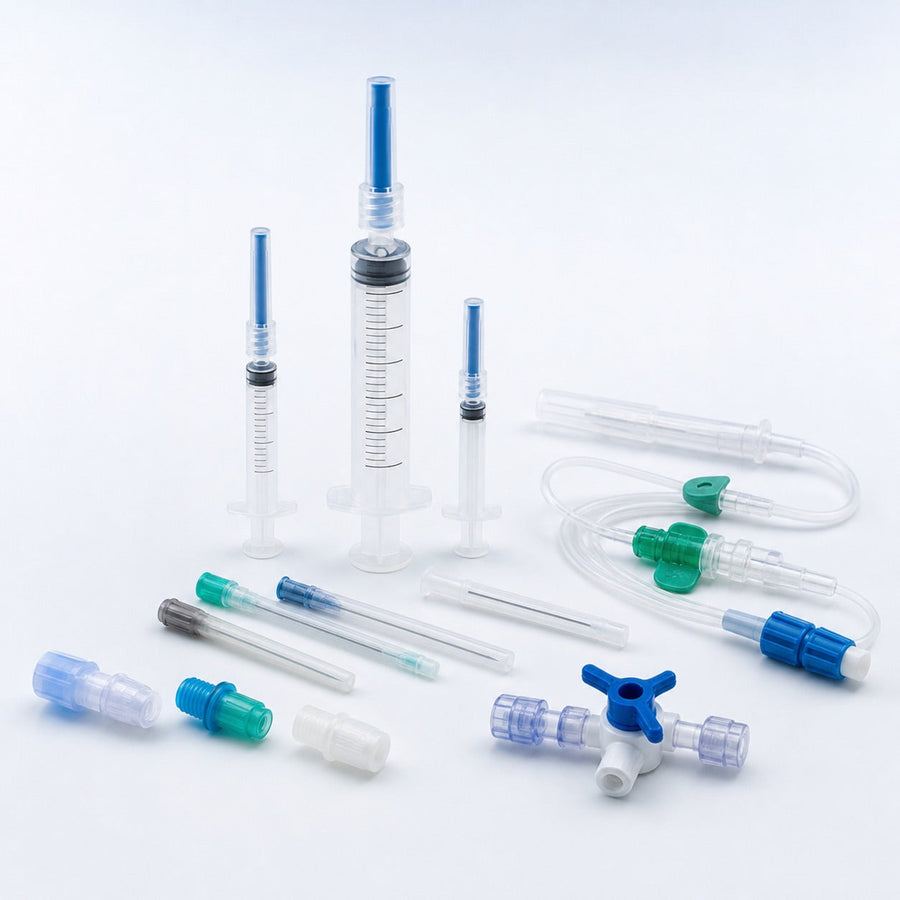 Jeringas y productos para acceso vascular